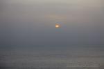 52. Солнце в пыльной дымке  над Мертвым морем.