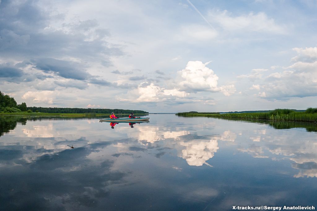 Выходим в Вышневолоцкое вдхр.