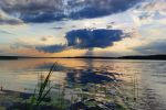 Закат на Вышневолоцком вдхр.