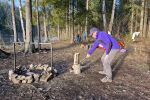 СА на стоянке около скалы Камень Омут.